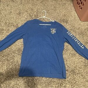 Hot Miami Styles Blue Long Sleeve Tee (Sons of Anarchy)